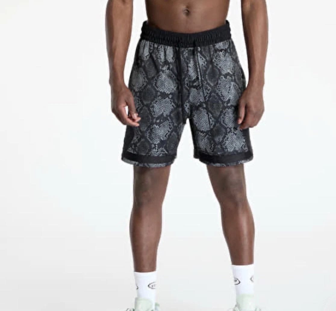 Jordan Men's DRI-FIT Diamond Mesh Basketball Shorts Black Size M HF9907-010