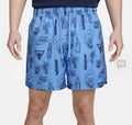 Nike Mens Sportswear Woven Beach Shorts FJ1652-412 University Blue Size XXL