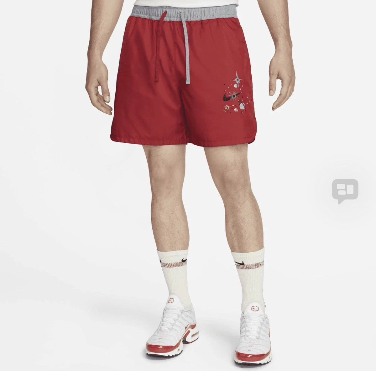 Nike Woven Flow LT Red Shorts Mens S NWT DV9620-636