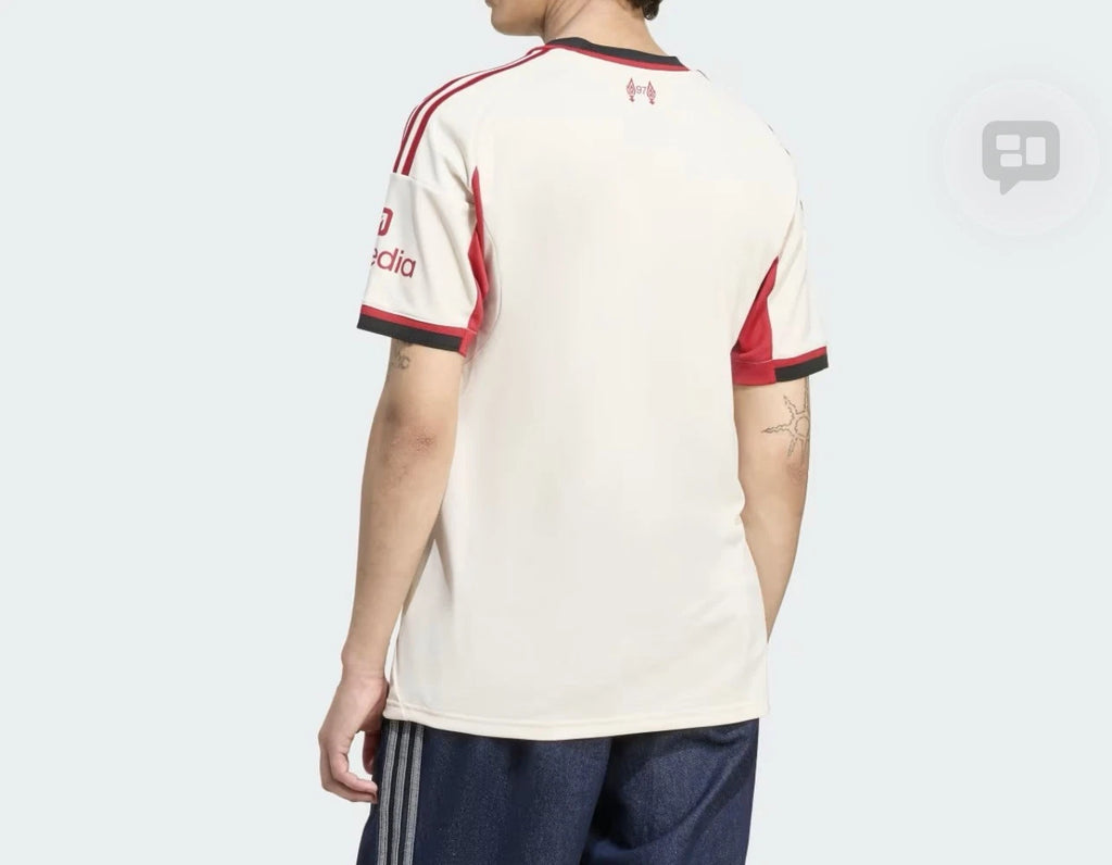 Adidas Originals Liverpool Fc 25/26 Away Authentic Jersey Size 2XLJV6488 $150