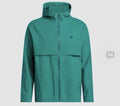 adidas Go-To Full-Zip Hooded Windbreaker Mens Pure Teal Golf 2XL NWT JL7913