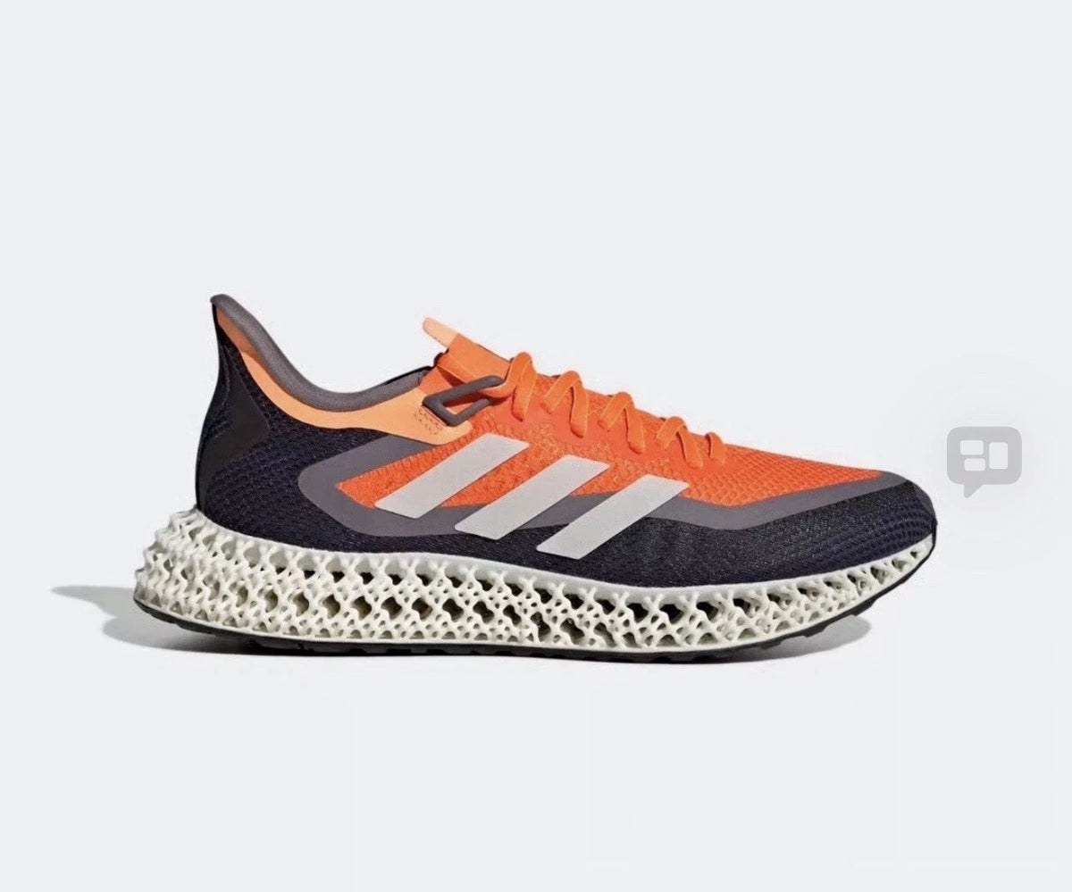 adidas 4DFWD 2 Running Shoes Impact Orange Grey Size 13 GY8421