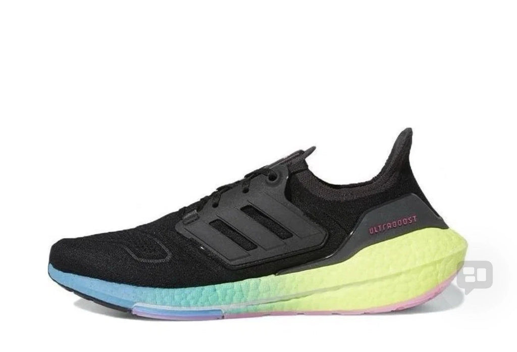 adidas UltraBoost 22 Running Shoes Black Multi Gradient Size 14 GV8829