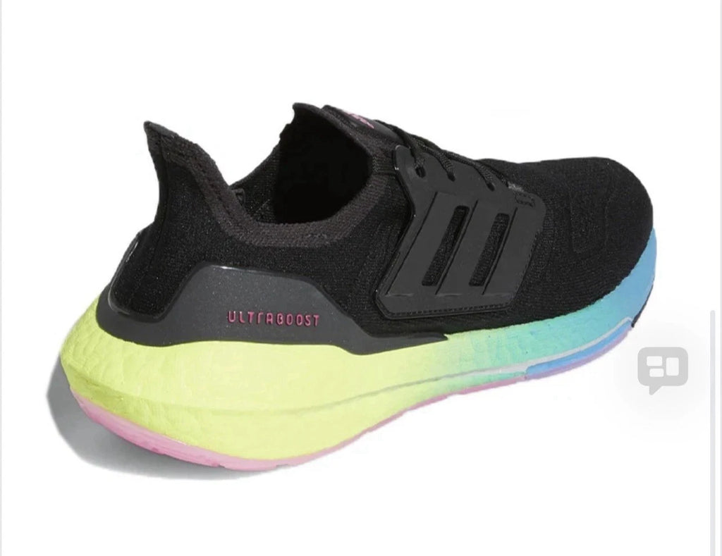 adidas UltraBoost 22 Running Shoes Black Multi Gradient Size 14 GV8829
