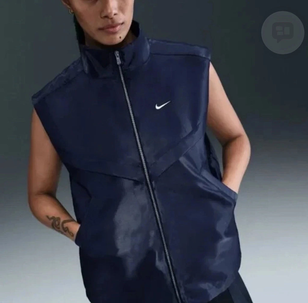 Nike Womens Blue Oversized Vest M NWT HV2472-410