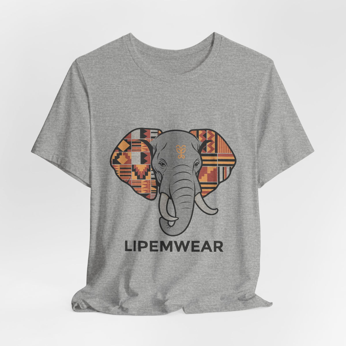 Lipemwear Kente Elephant Tee
