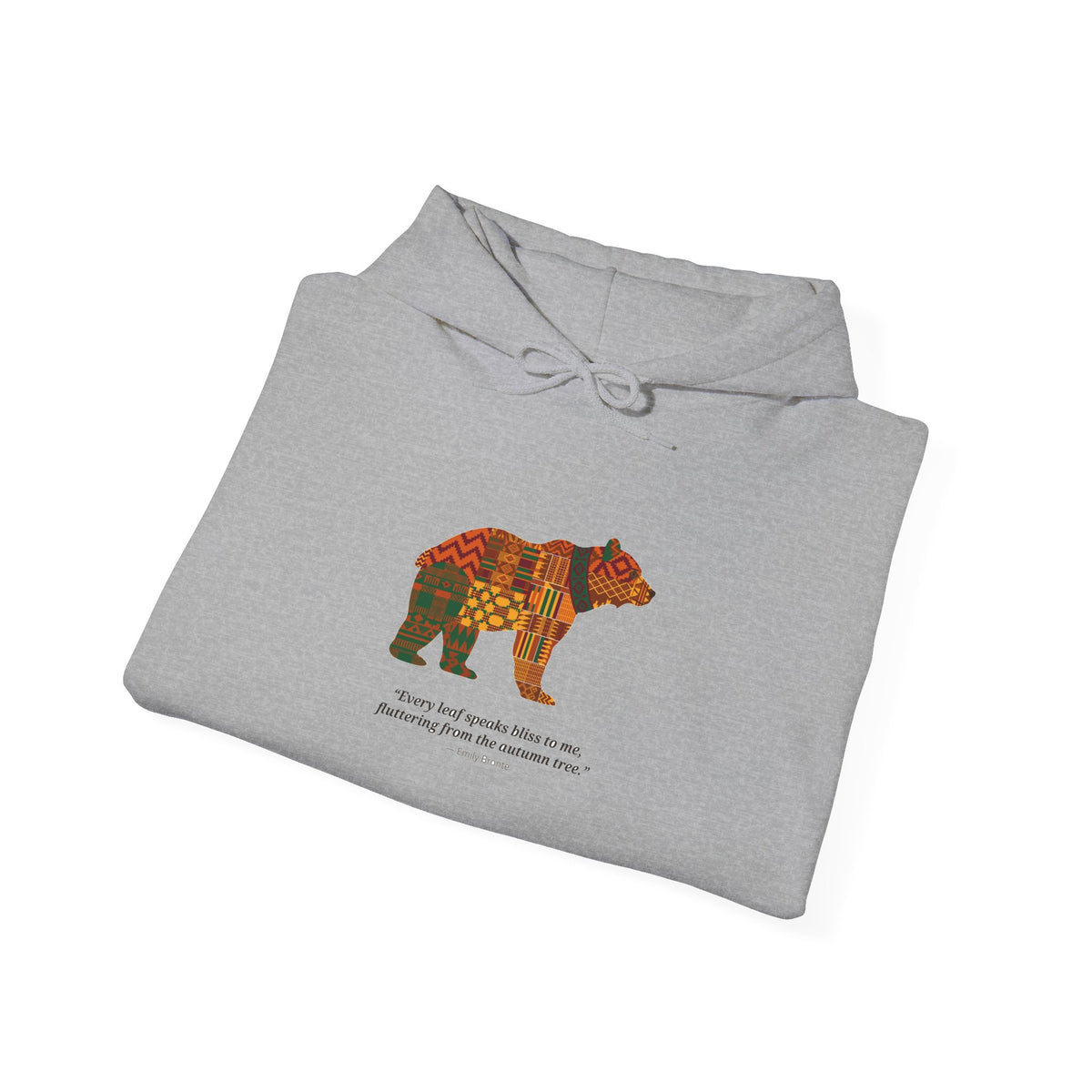 Kente Bear Hoodie