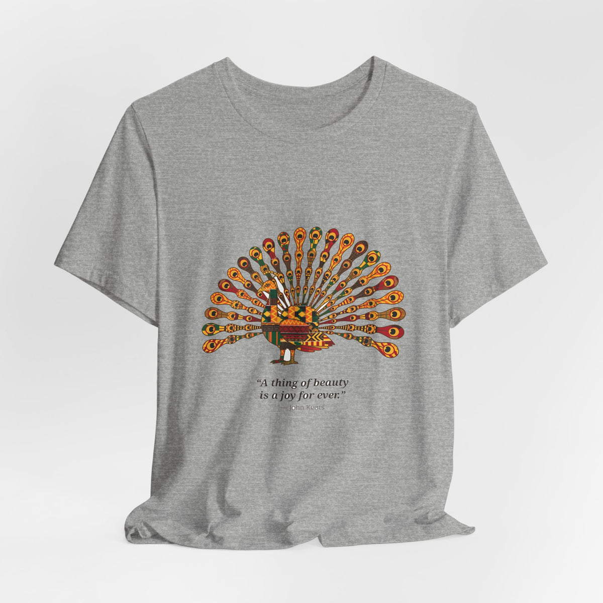 Kente Peacock Tee