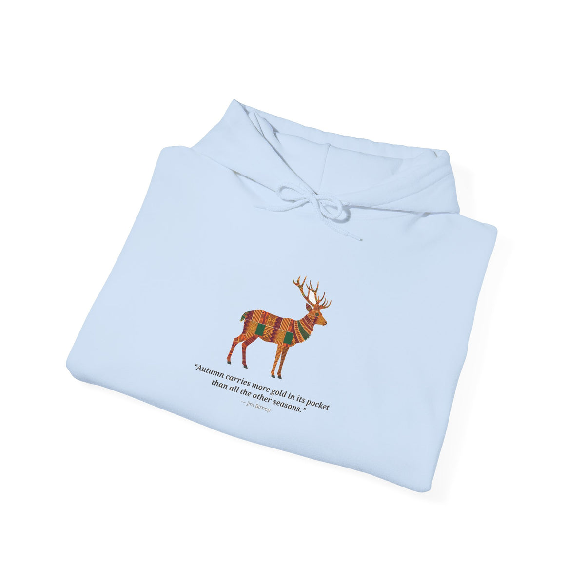 Kente Stag Hoodie
