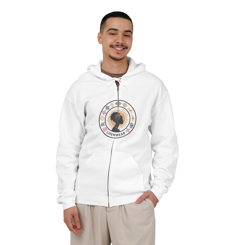 Lipemwear Heritage Emblem Zip Hoodie
