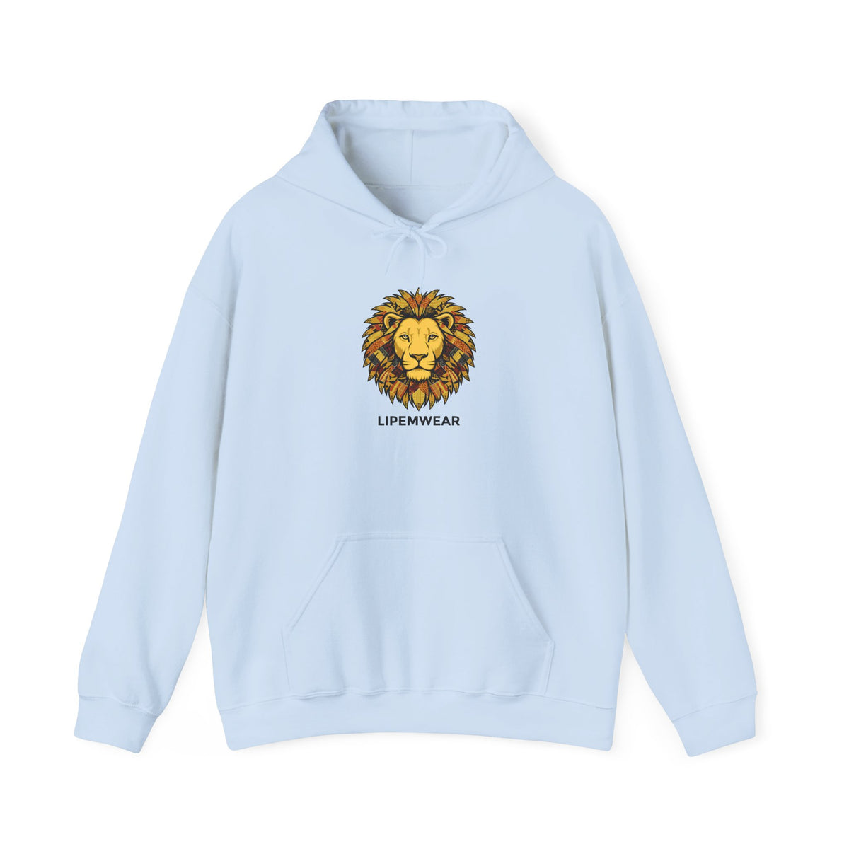 Lipemwear Kente Lion Hoodie