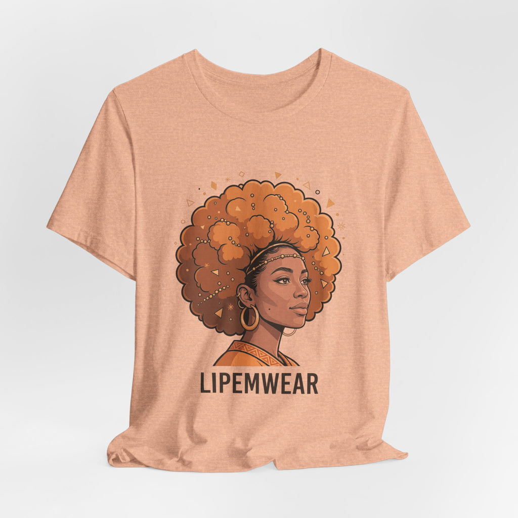 Lipemwear Golden Afro Tee