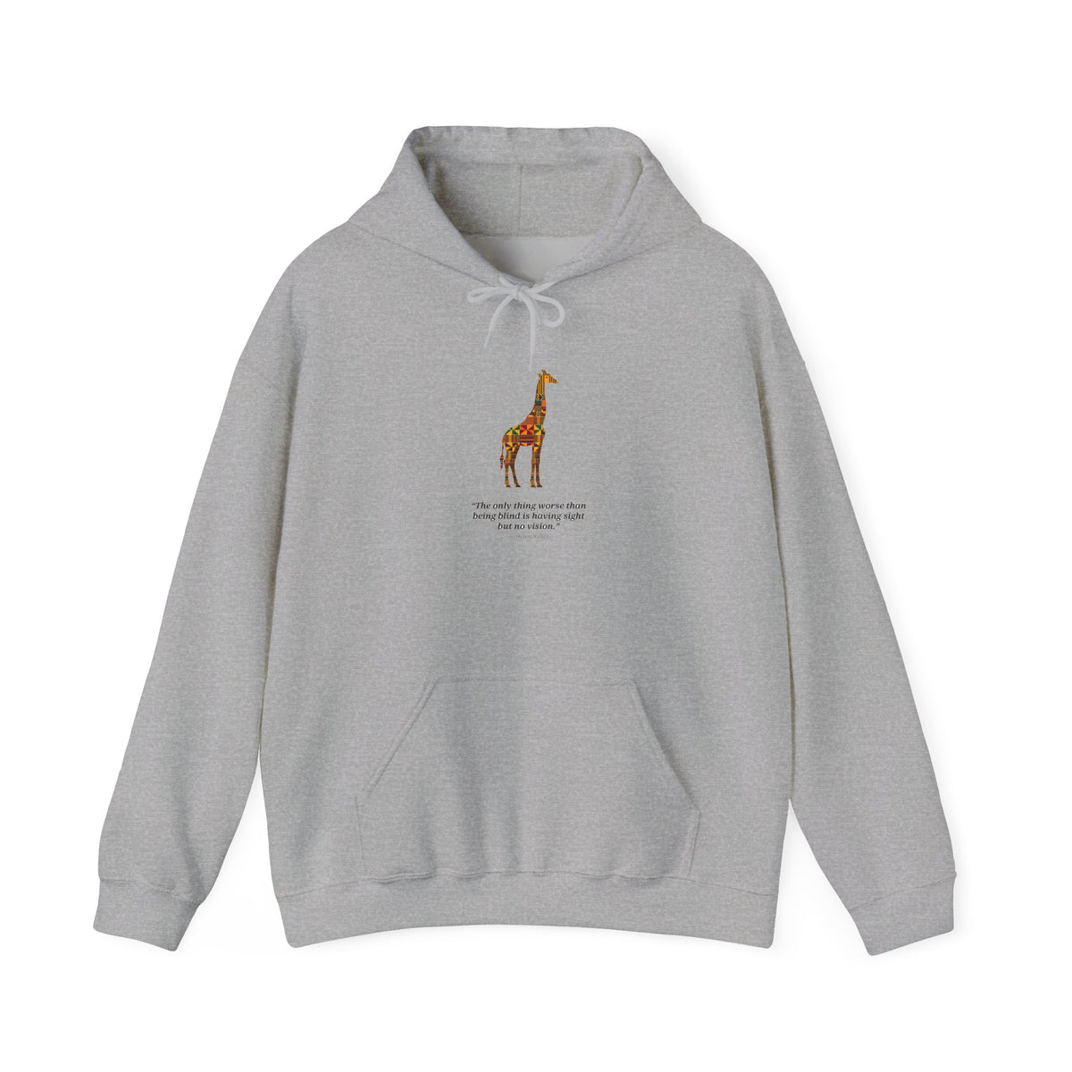 Kente Giraffe Hoodie