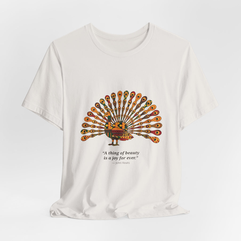 Kente Peacock Tee