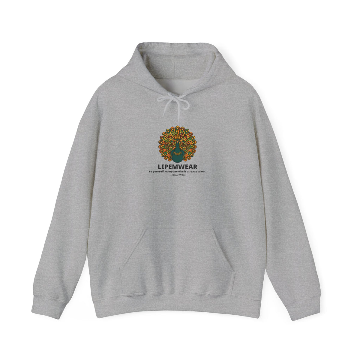 Lipemwear Kente Peacock Hoodie