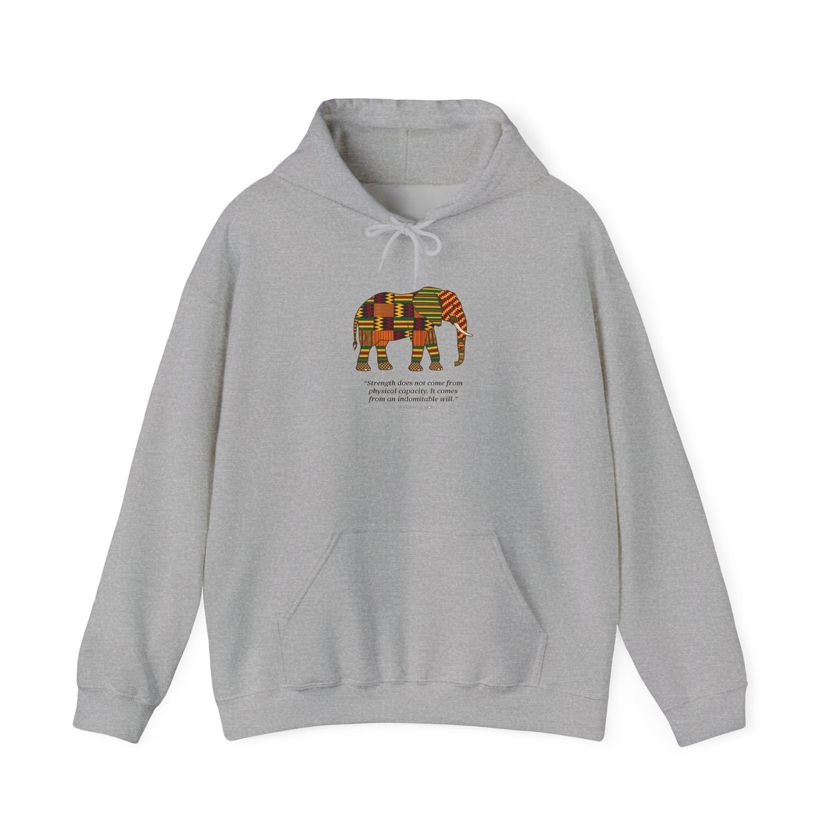Kente Elephant Hoodie