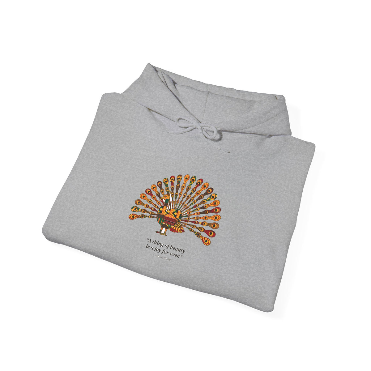 Kente Peacock Hoodie