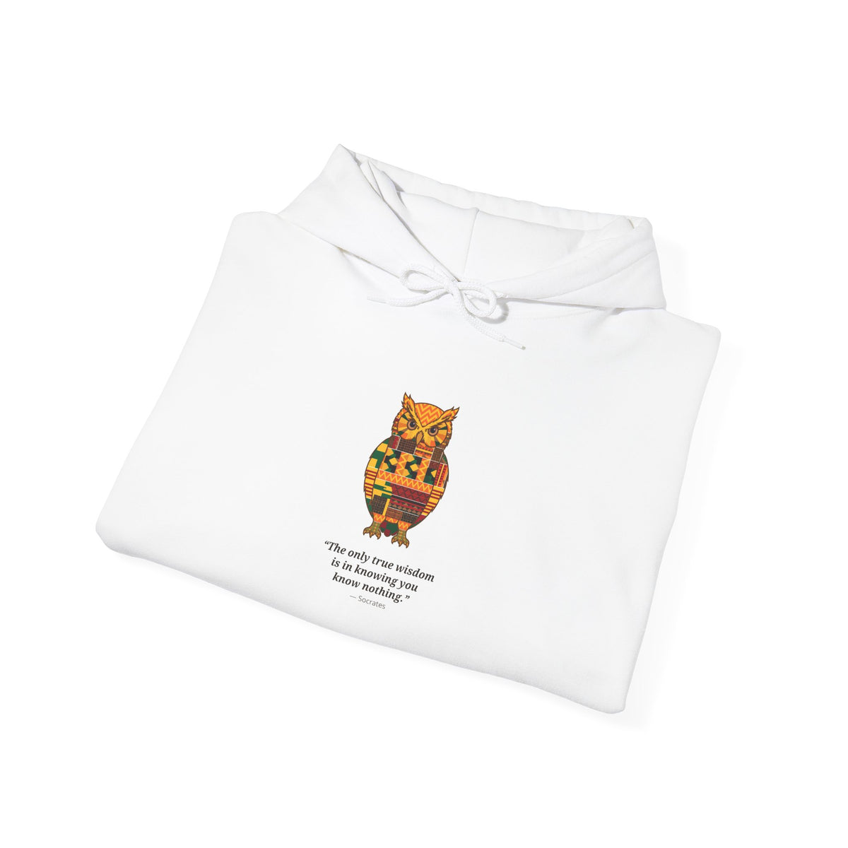 Kente Owl Hoodie