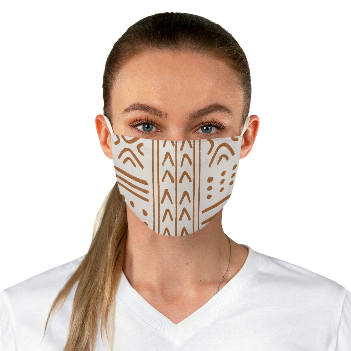 Tribal Print Pattern Fabric Face Mask