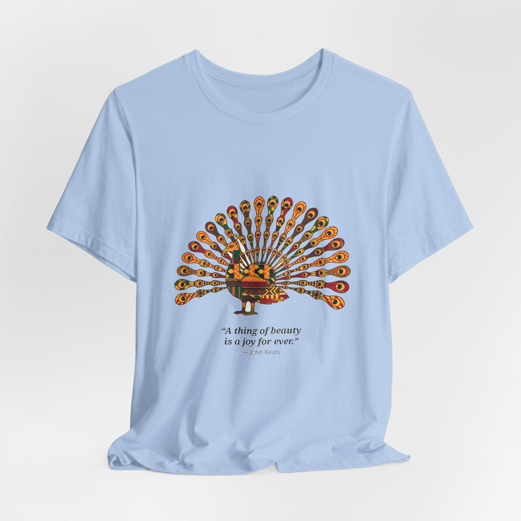 Kente Peacock Tee