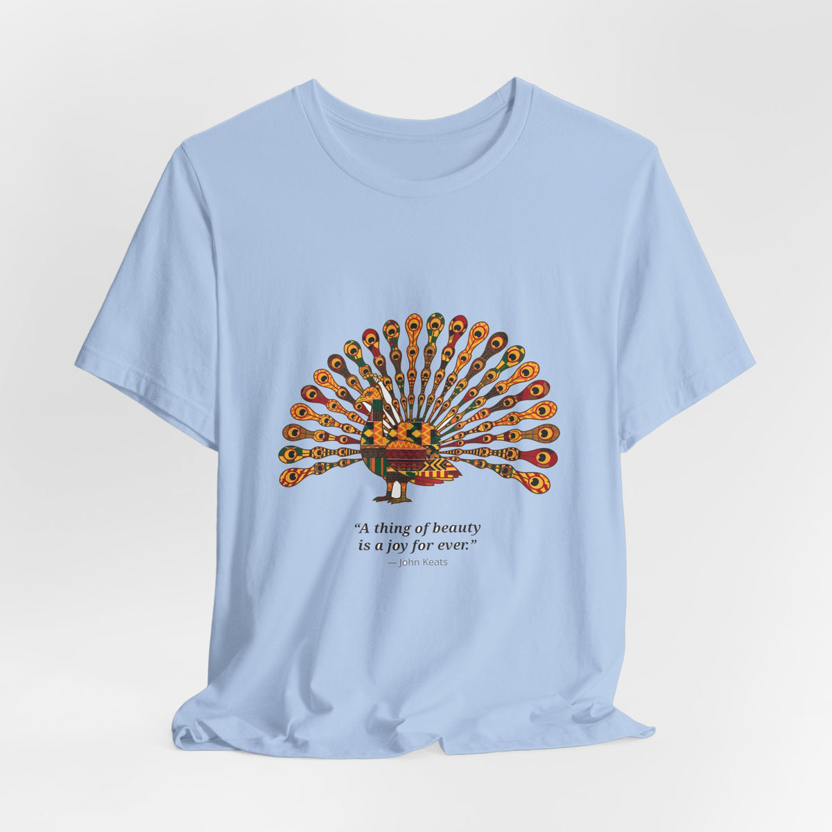 Kente Peacock Tee