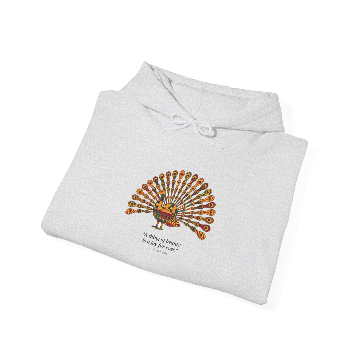 Kente Peacock Hoodie