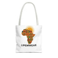 Lipemwear Kente Africa Tote Bag