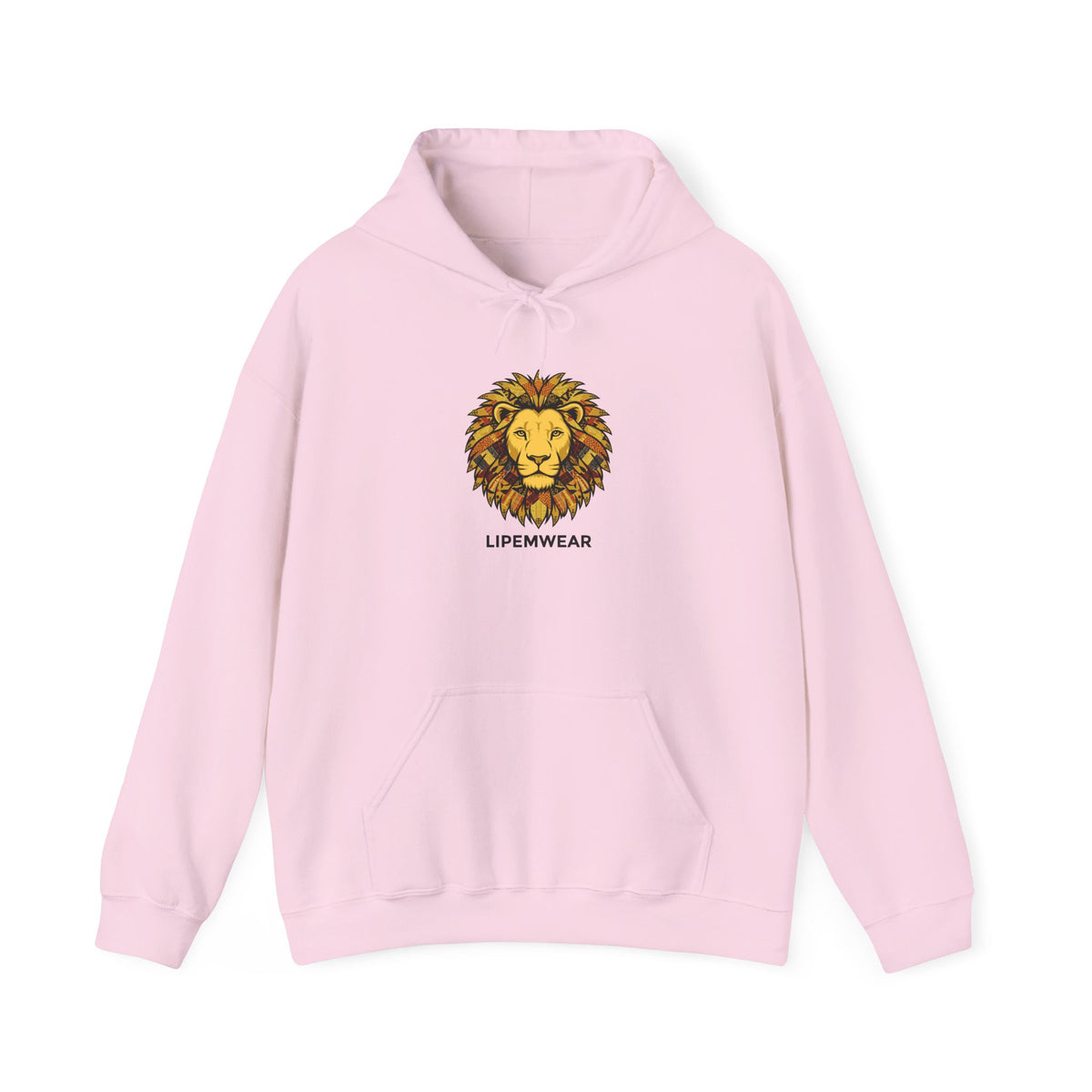 Lipemwear Kente Lion Hoodie