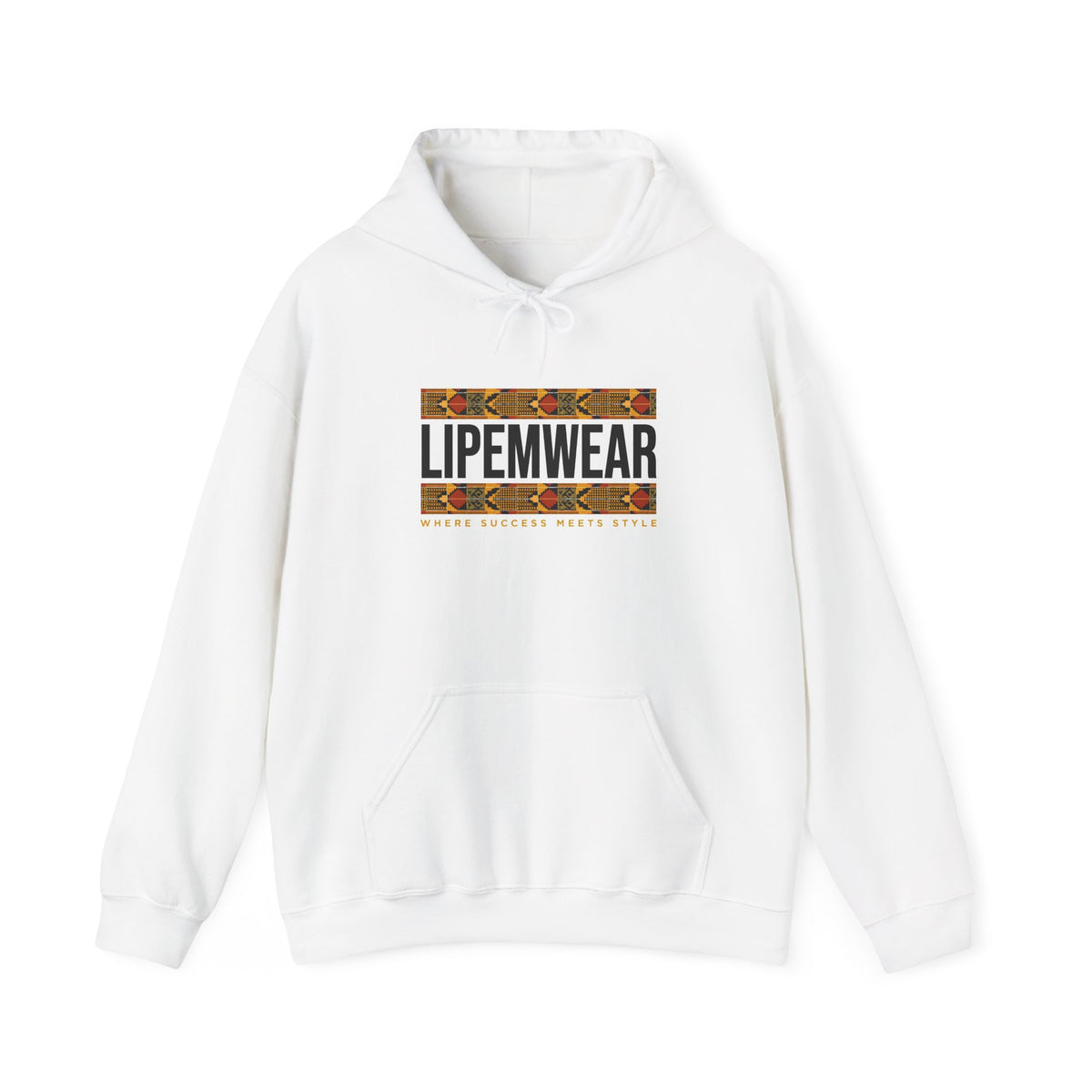 Lipemwear Kente Wordmark Hoodie