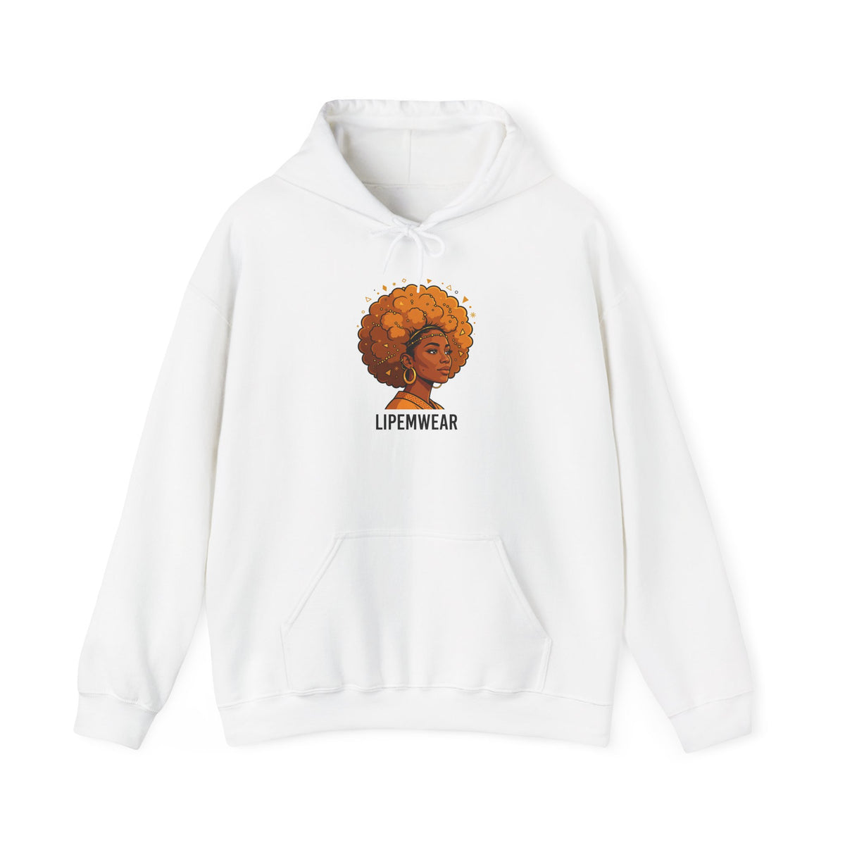 Lipemwear Golden Afro Hoodie