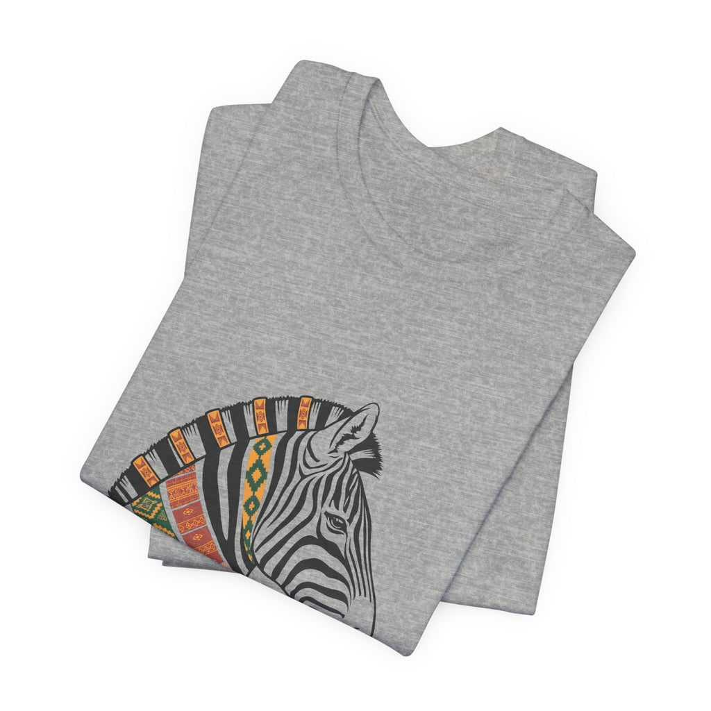 Lipemwear Kente Zebra Tee