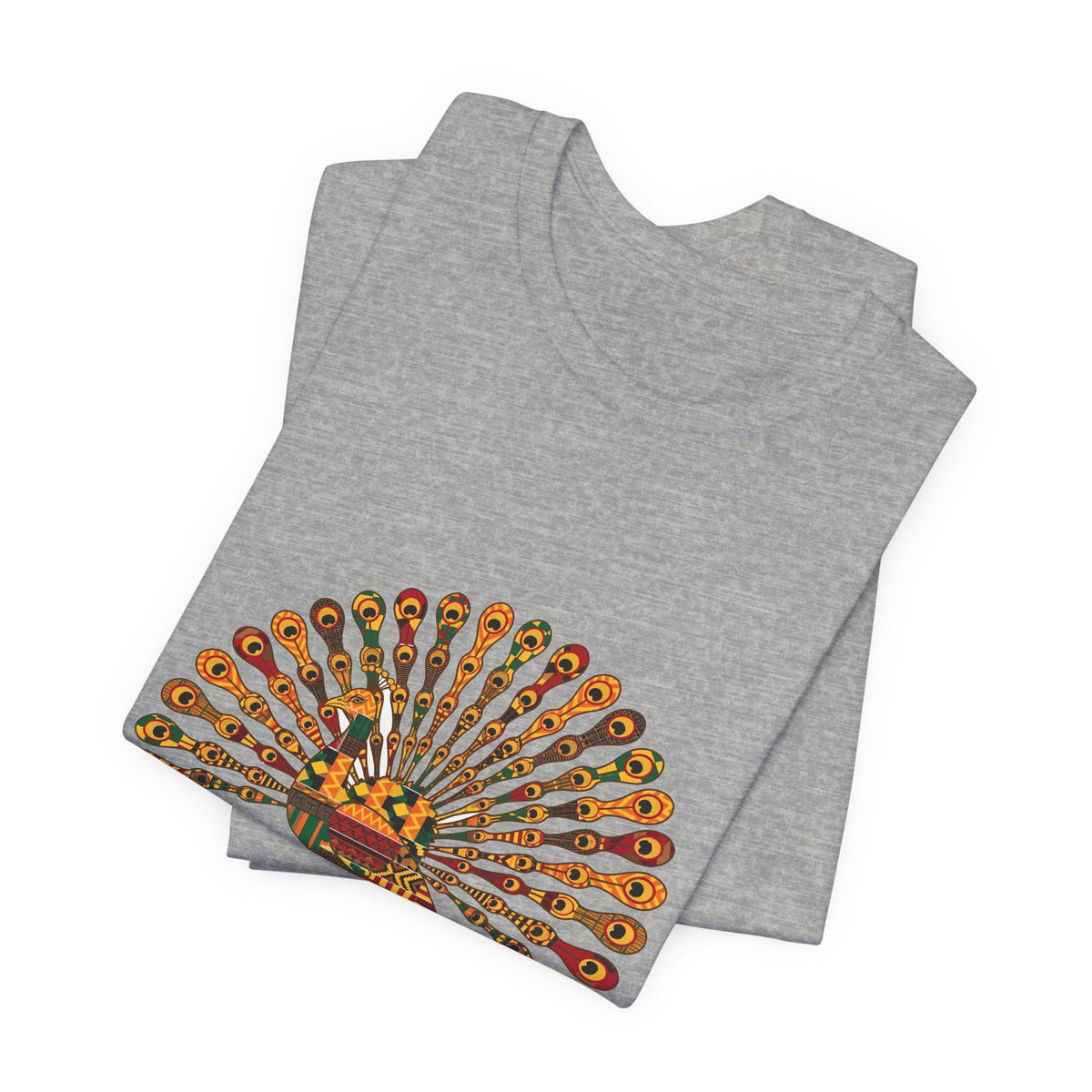 Kente Peacock Tee