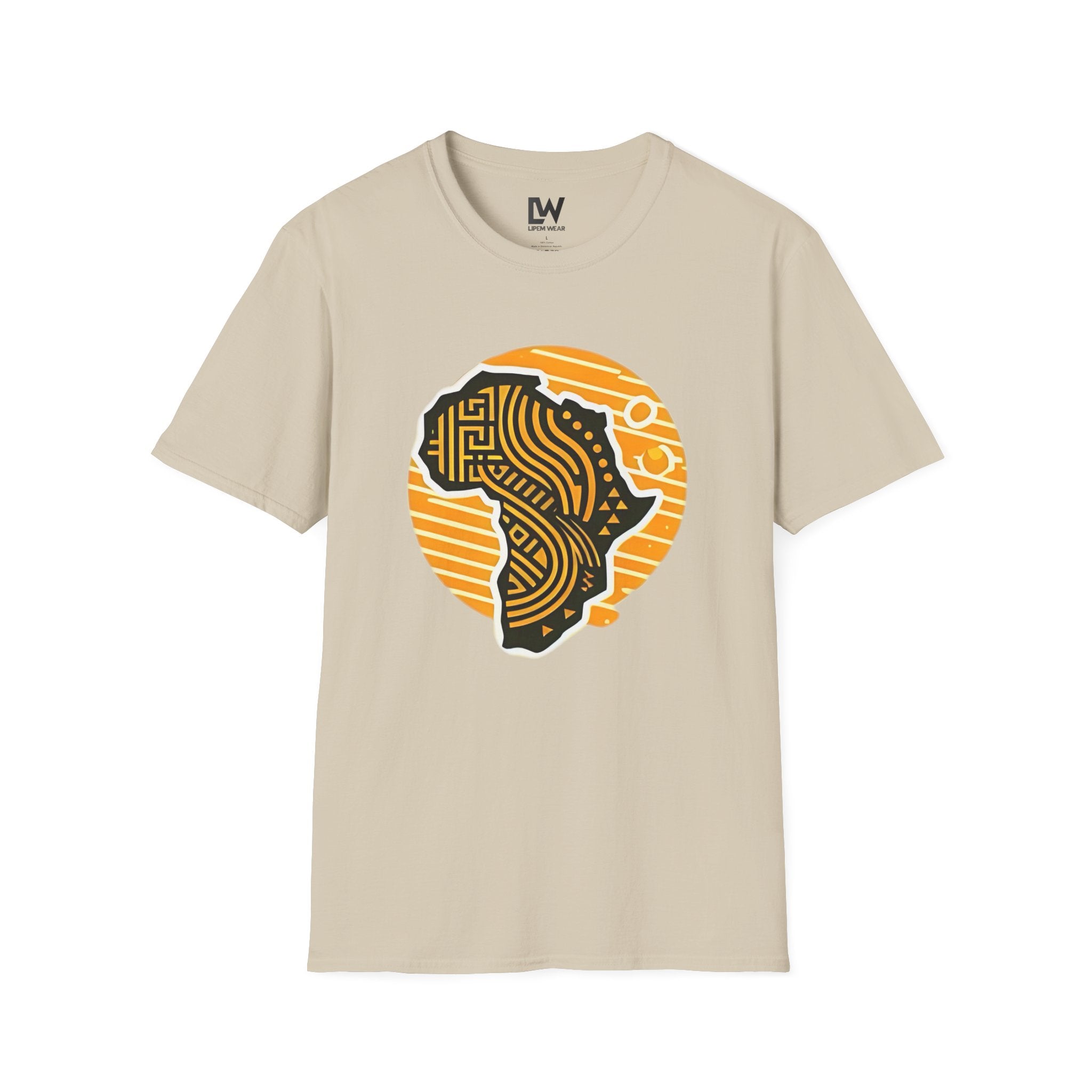 Yellow Africa Unisex T-Shirt