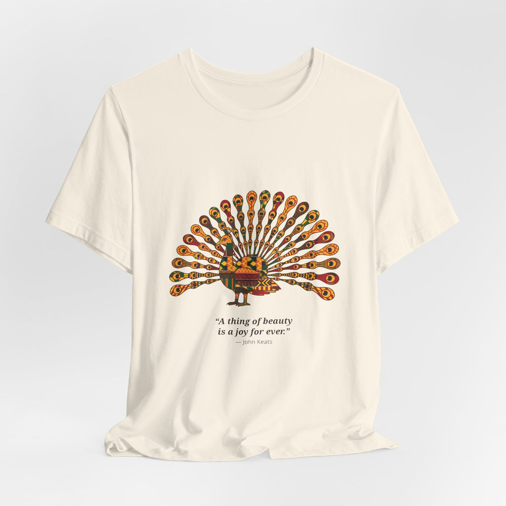 Kente Peacock Tee