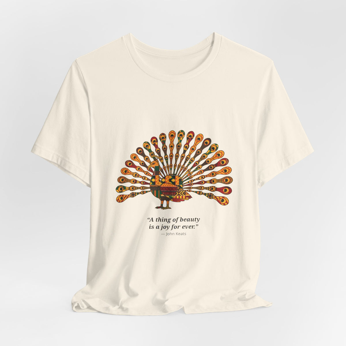 Kente Peacock Tee