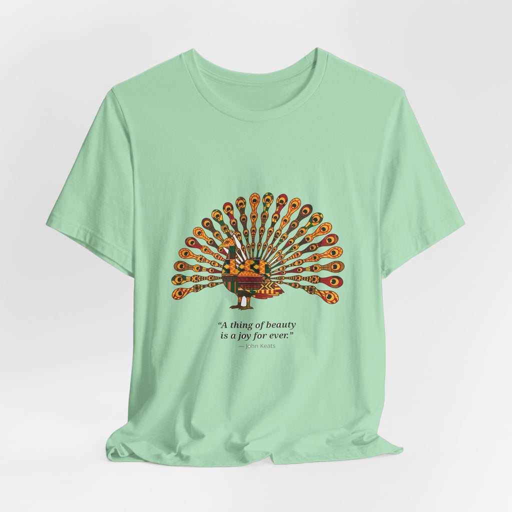 Kente Peacock Tee