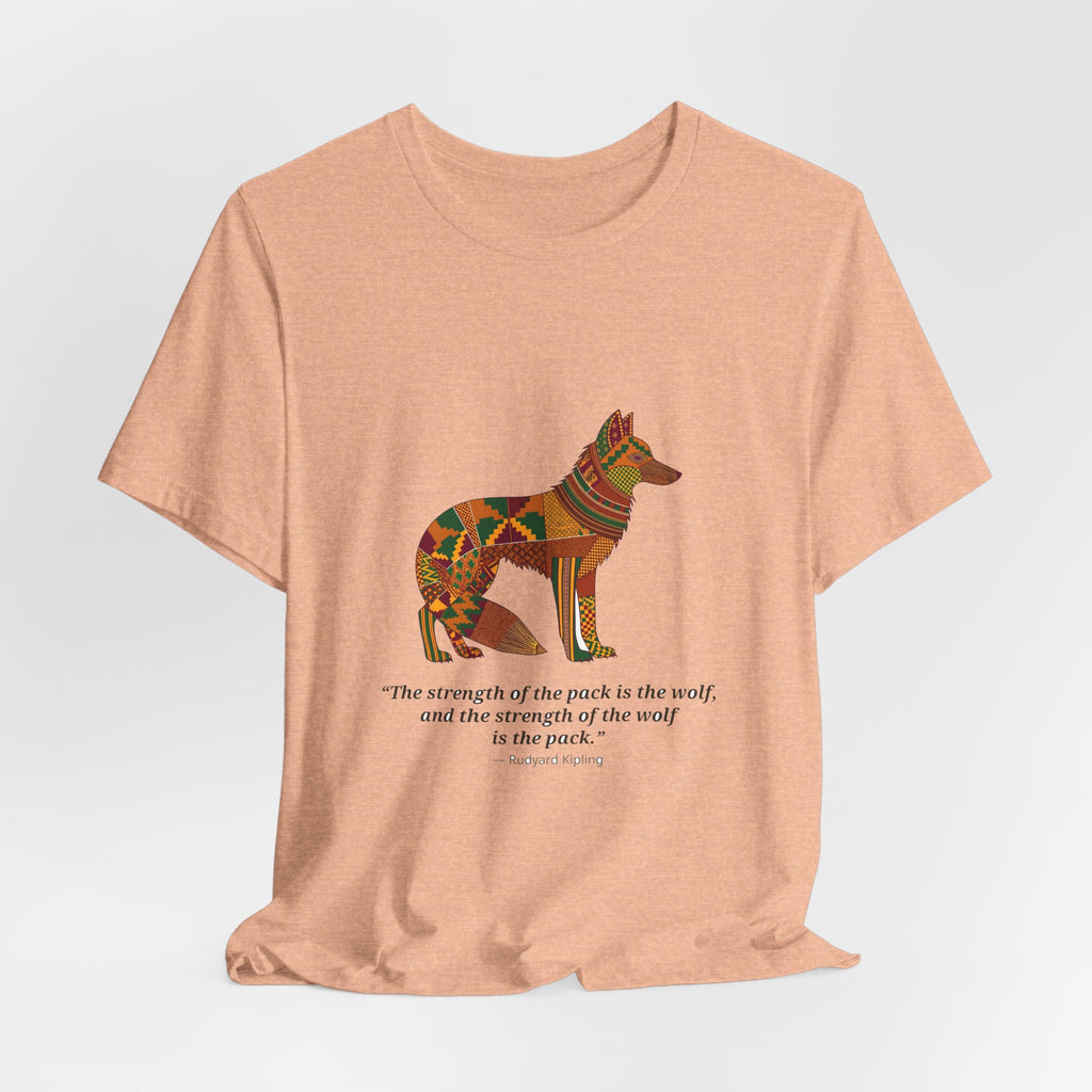 Lipemwear Kente Wolf Tee