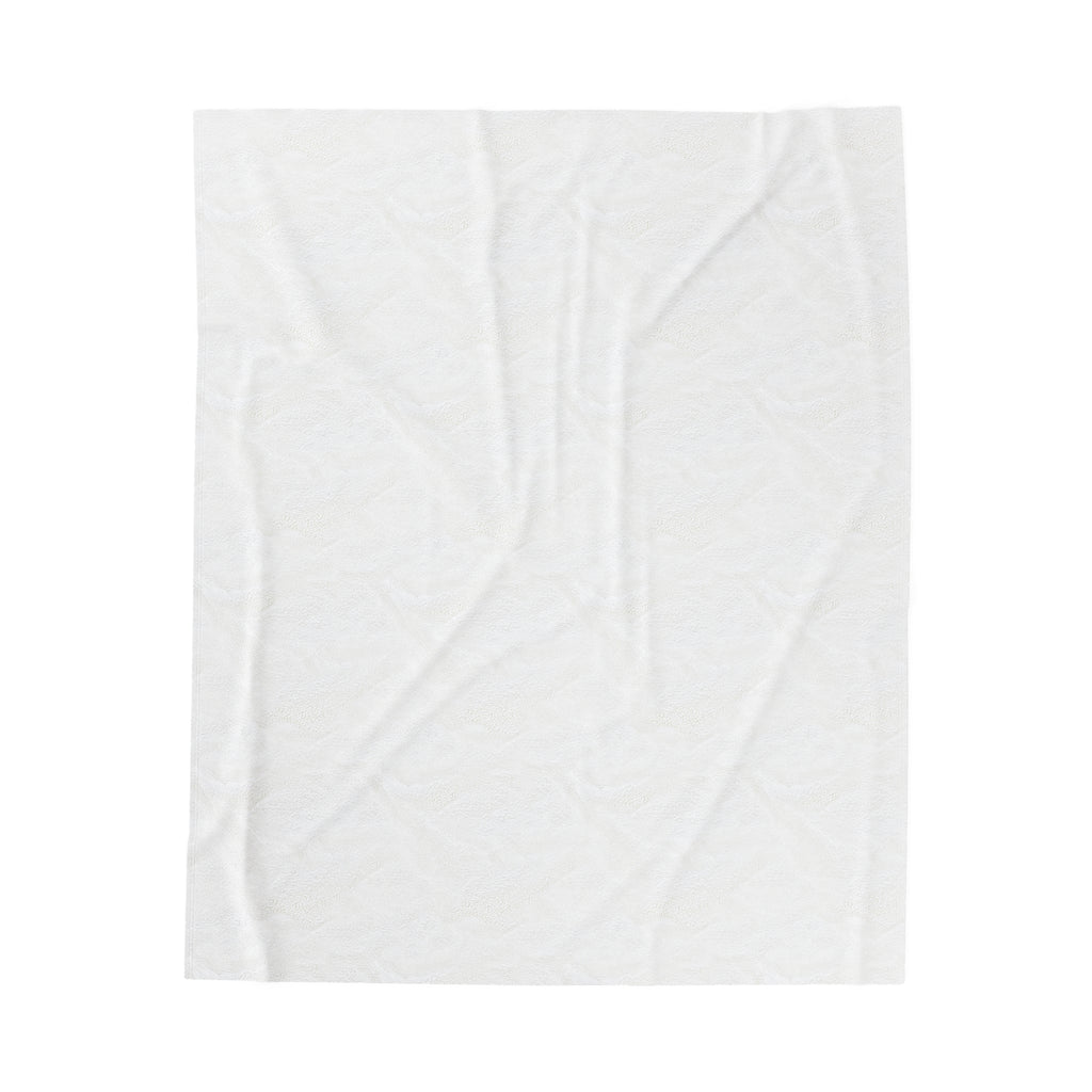 Velveteen Plush Blanket - African Print Throw