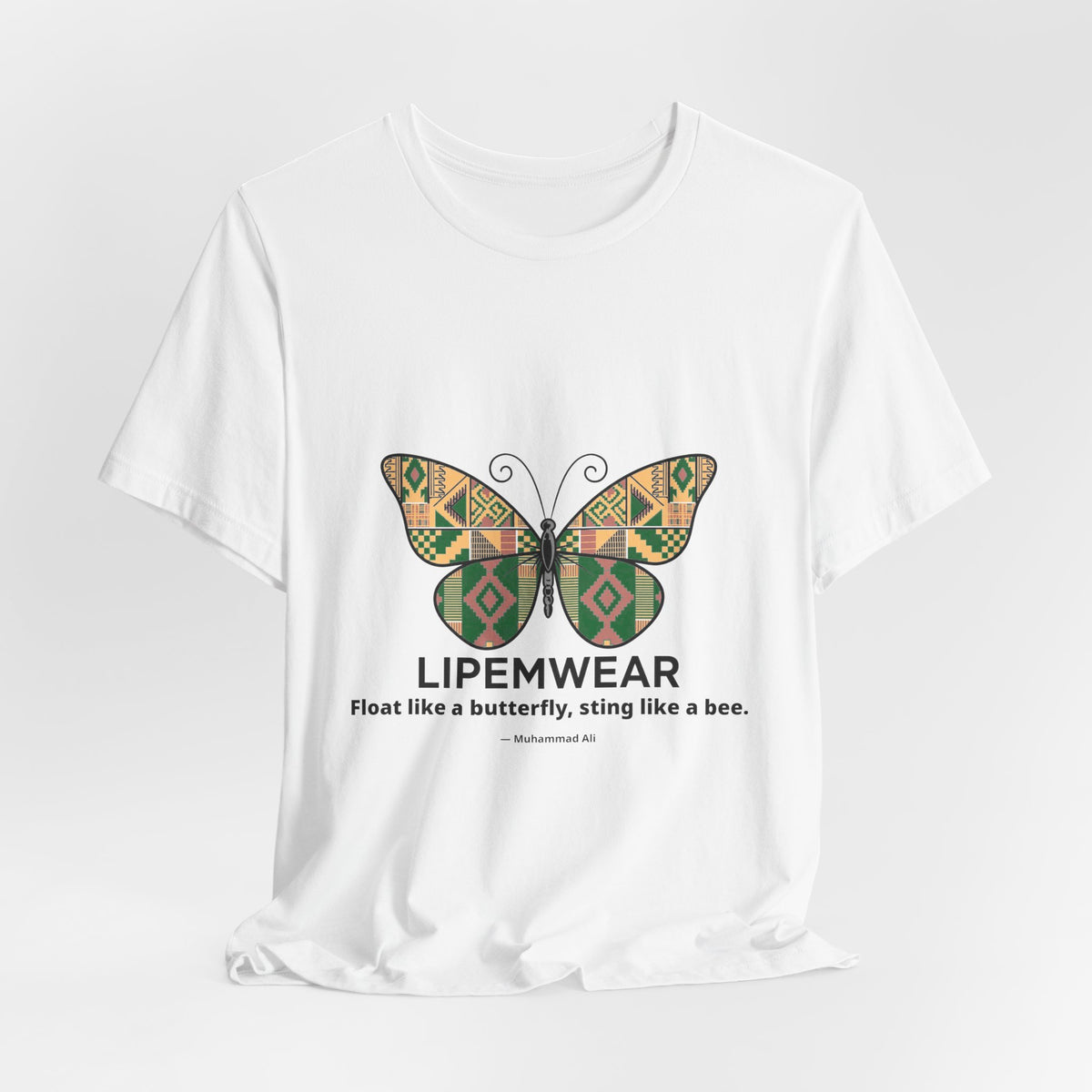 Lipemwear Kente Butterfly Tee