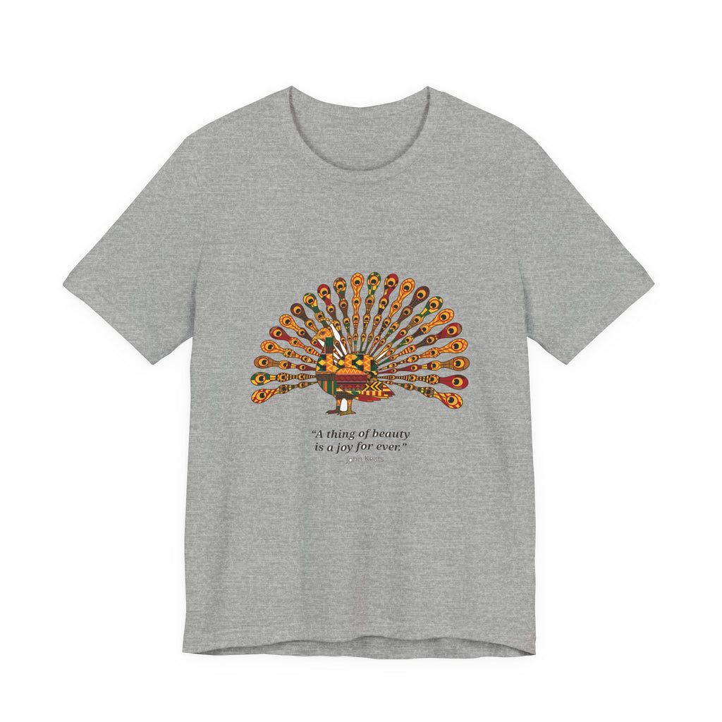 Kente Peacock Tee
