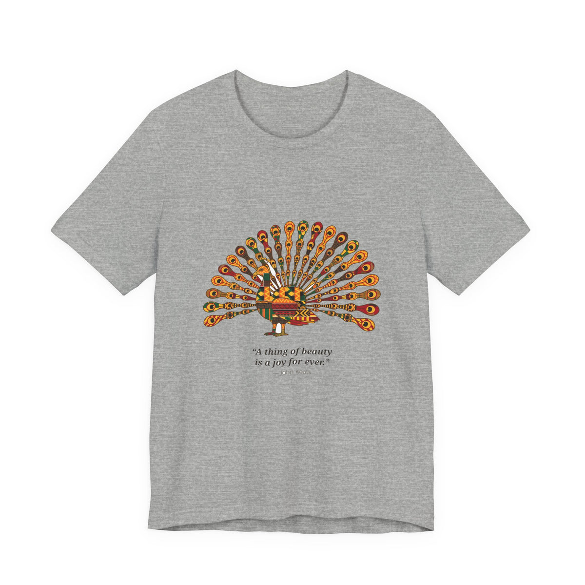 Kente Peacock Tee