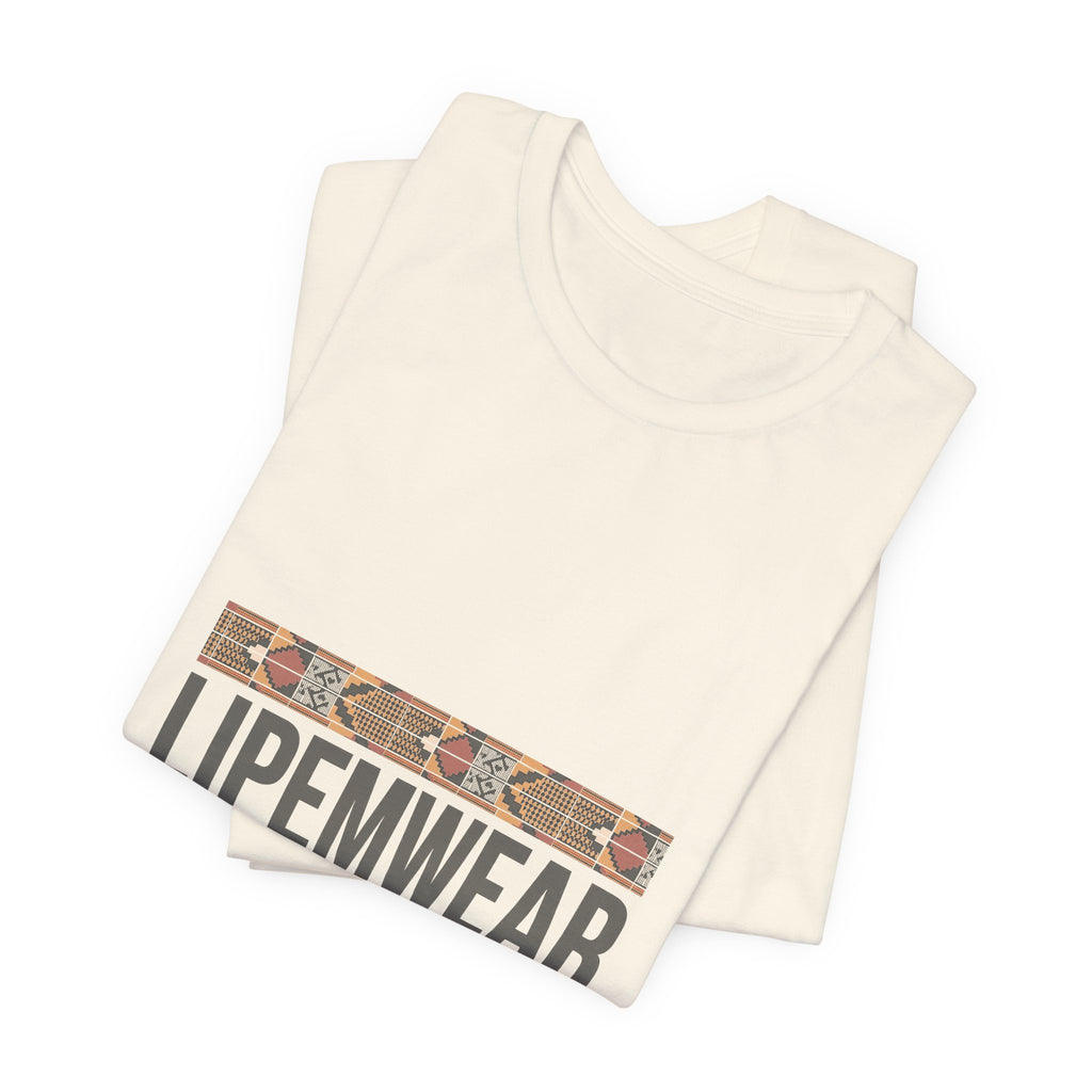 Lipemwear Kente Wordmark Tee