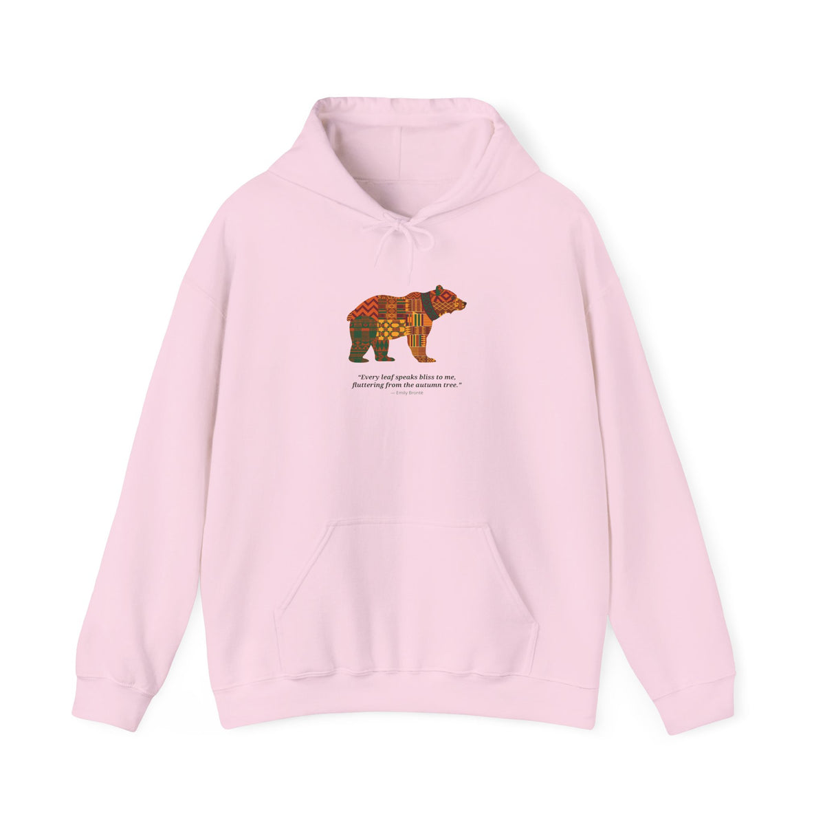 Kente Bear Hoodie