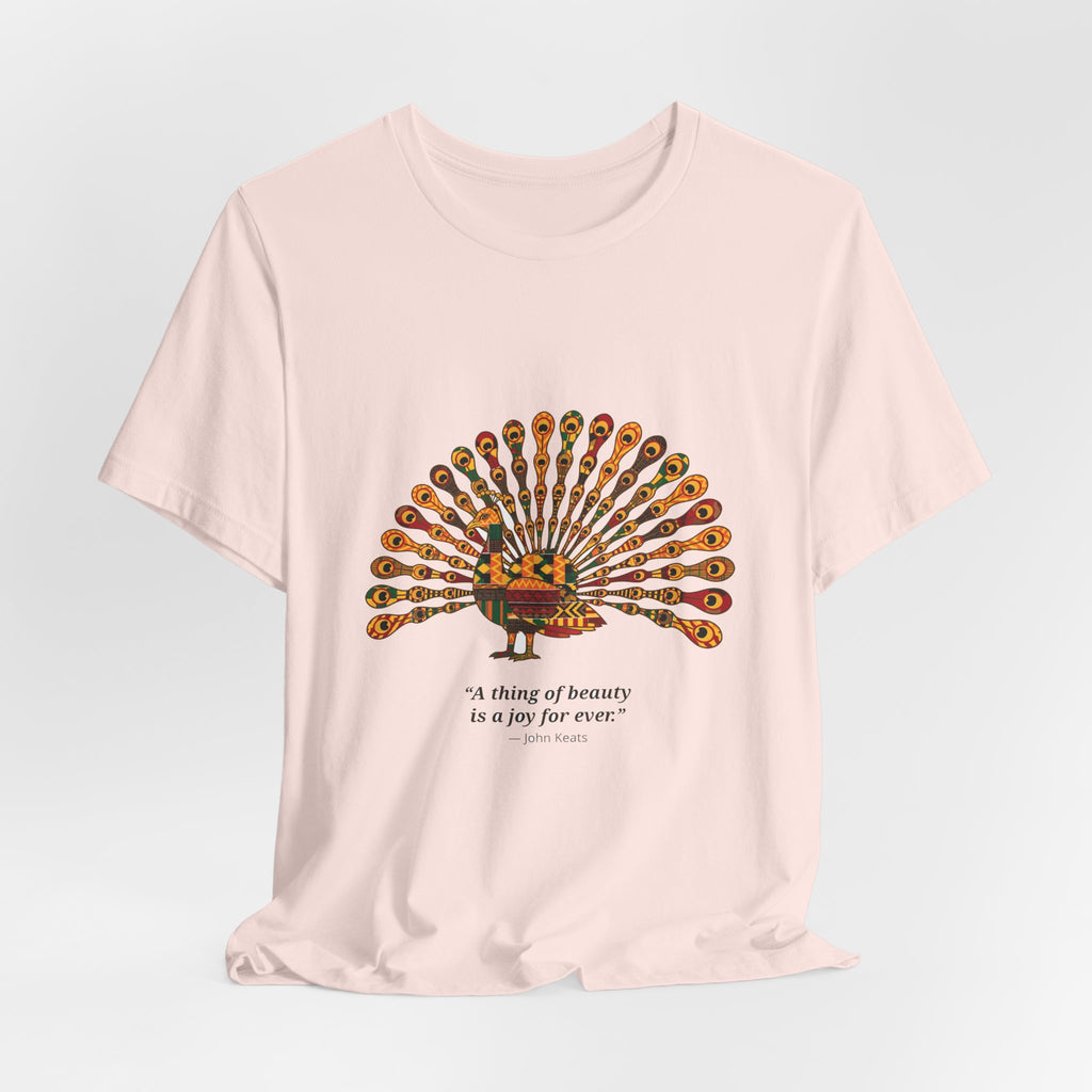 Kente Peacock Tee