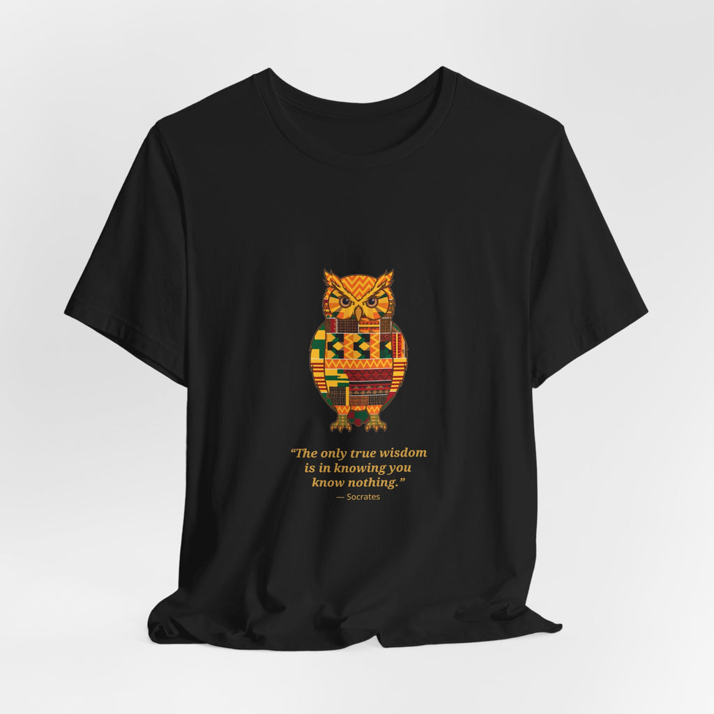 Kente Owl Tee Black Edition
