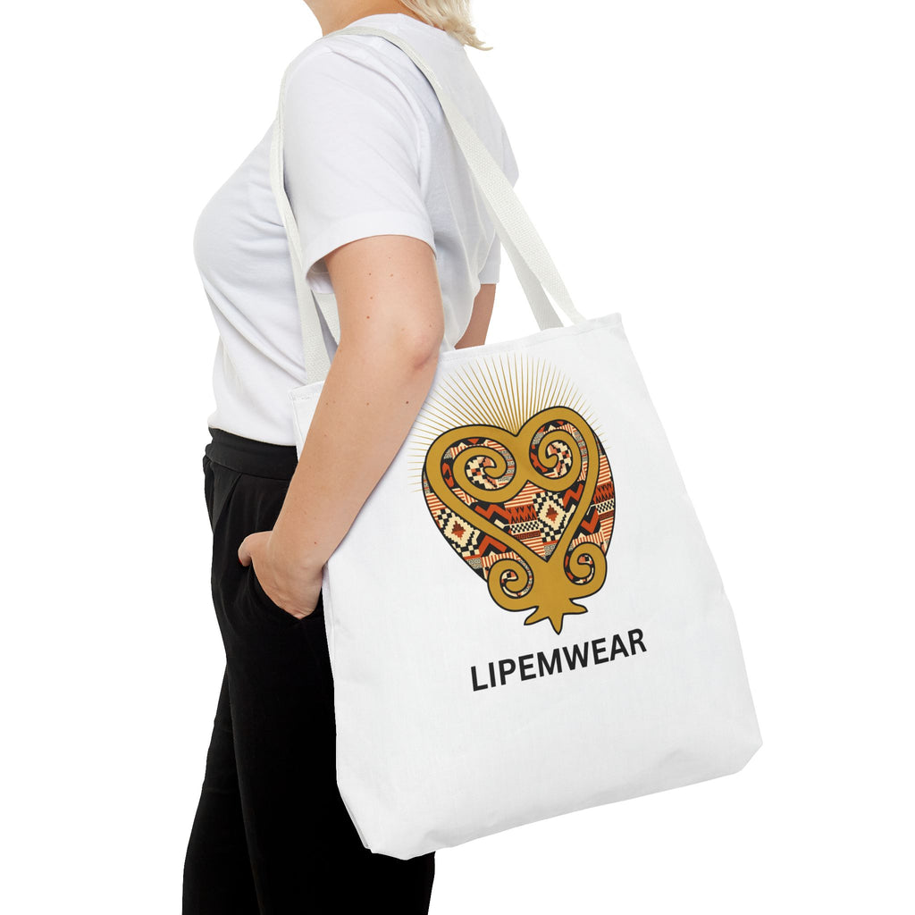 Lipemwear Sankofa Heart Tote Bag