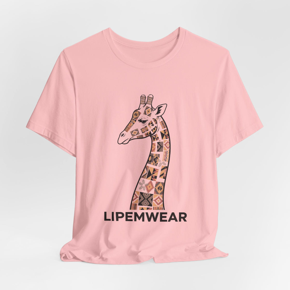 Lipemwear Kente Giraffe Tee