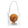 Lipemwear Golden Afro Tote Bag
