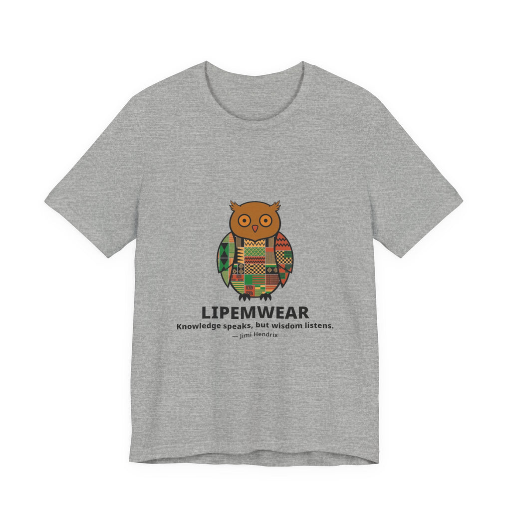 Lipemwear Kente Owl Tee
