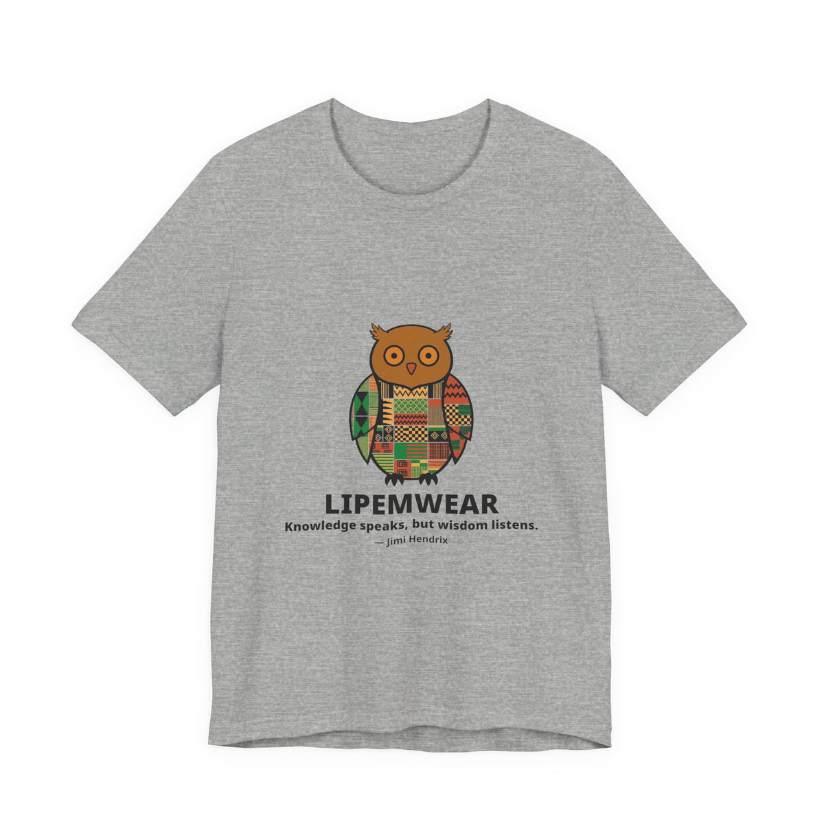 Lipemwear Kente Owl Tee